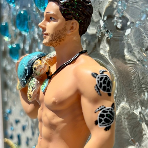 Merman/Mermaid/Sea Turtle Resin wall decor - Picture 5 of 12